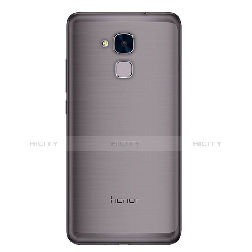 Cover Silicone Trasparente Ultra Sottile Morbida T02 per Huawei GR5 Mini Grigio