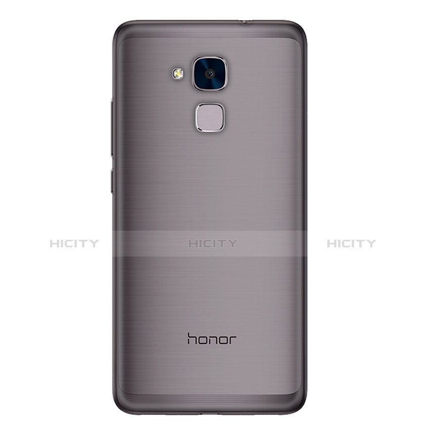 Cover Silicone Trasparente Ultra Sottile Morbida T02 per Huawei Honor 5C Grigio