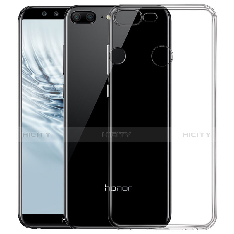 Cover Silicone Trasparente Ultra Sottile Morbida T02 per Huawei Honor 9 Lite Chiaro
