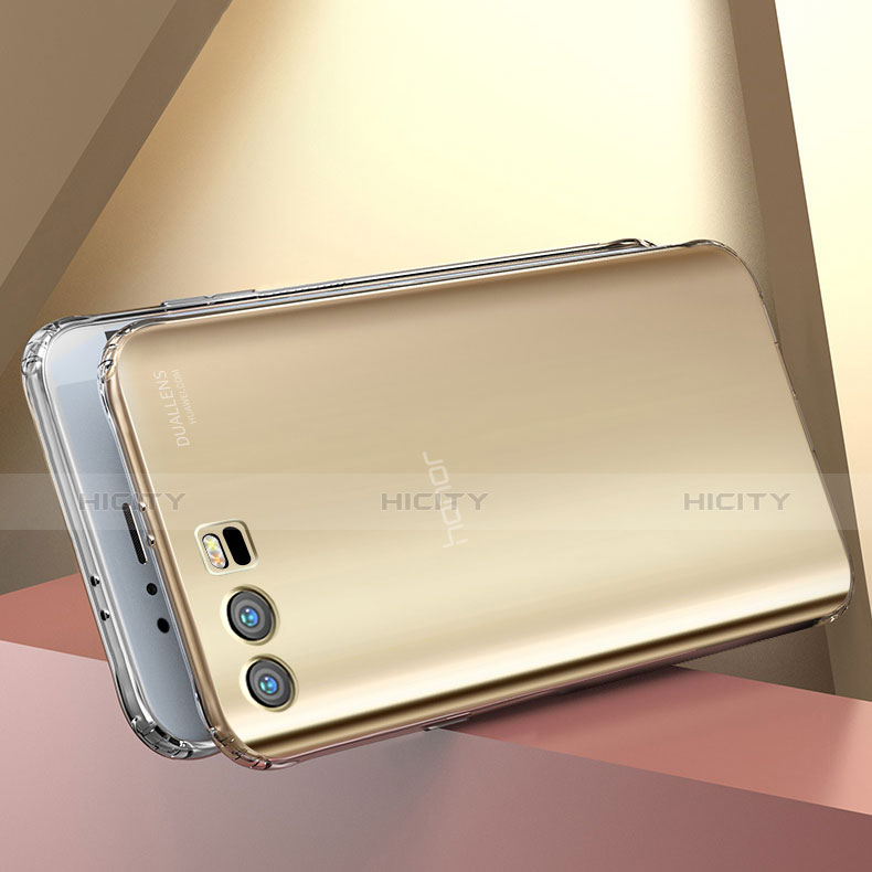 Cover Silicone Trasparente Ultra Sottile Morbida T02 per Huawei Honor 9 Premium Chiaro
