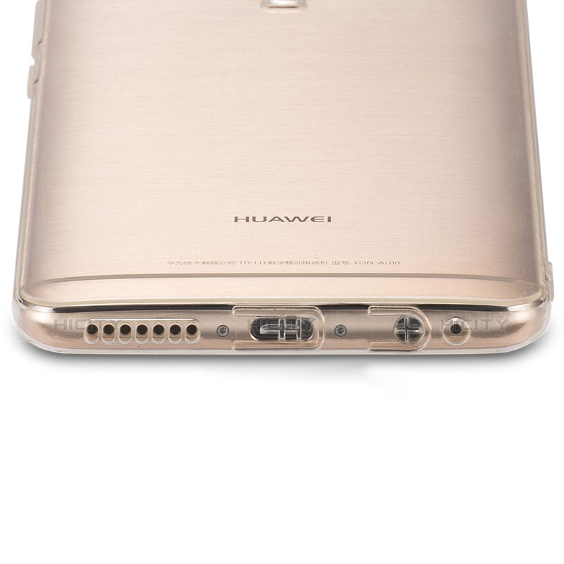 Cover Silicone Trasparente Ultra Sottile Morbida T02 per Huawei Mate 9 Pro Chiaro