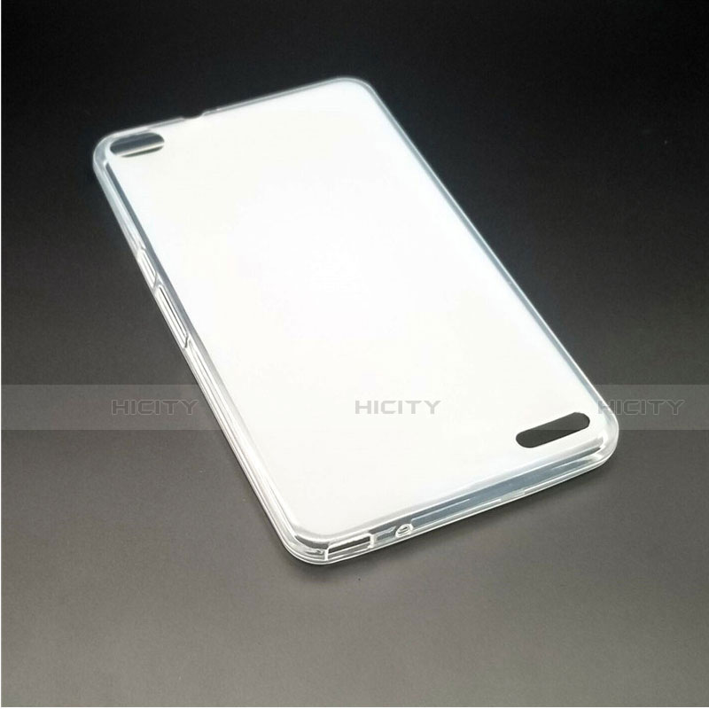 Cover Silicone Trasparente Ultra Sottile Morbida T02 per Huawei MediaPad X2 Chiaro