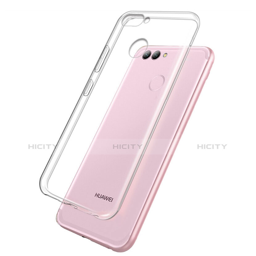 Cover Silicone Trasparente Ultra Sottile Morbida T02 per Huawei Nova 2 Plus Chiaro