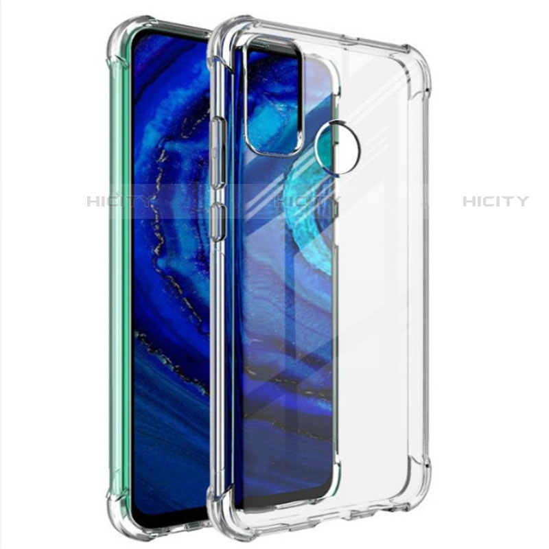 Cover Silicone Trasparente Ultra Sottile Morbida T02 per Huawei Y8s Chiaro