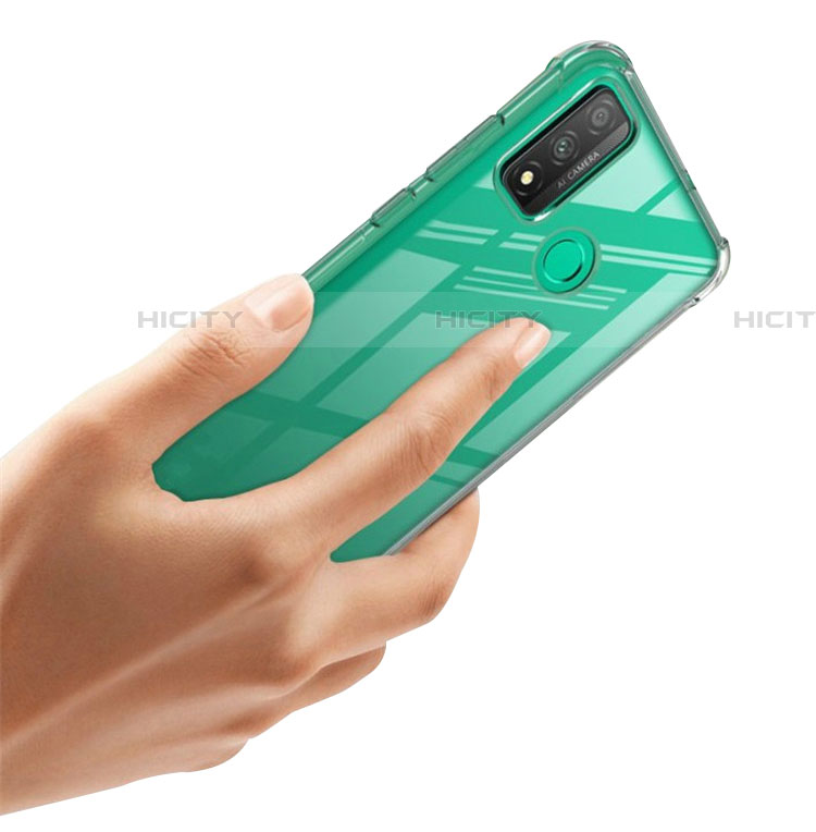 Cover Silicone Trasparente Ultra Sottile Morbida T02 per Huawei Y8s Chiaro