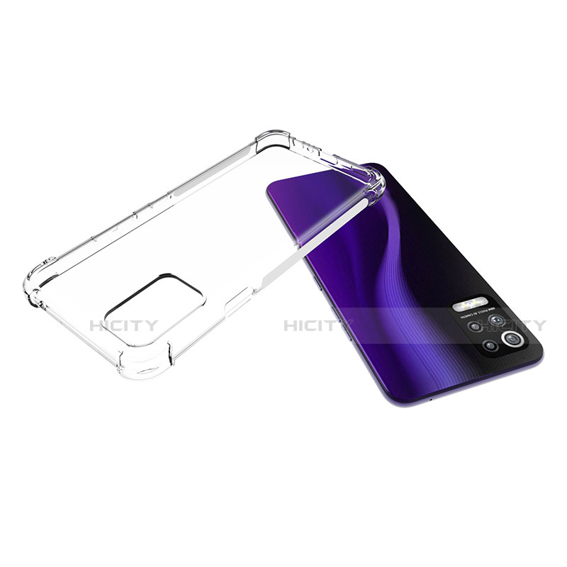 Cover Silicone Trasparente Ultra Sottile Morbida T02 per LG K62 Chiaro