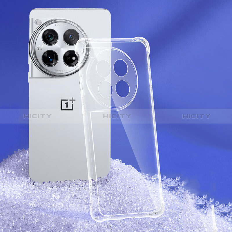 Cover Silicone Trasparente Ultra Sottile Morbida T02 per OnePlus Ace 3 5G Chiaro