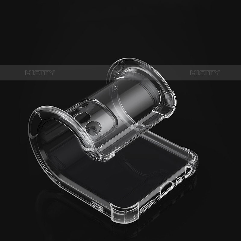 Cover Silicone Trasparente Ultra Sottile Morbida T02 per Oppo F19 Pro+ Plus 5G Chiaro