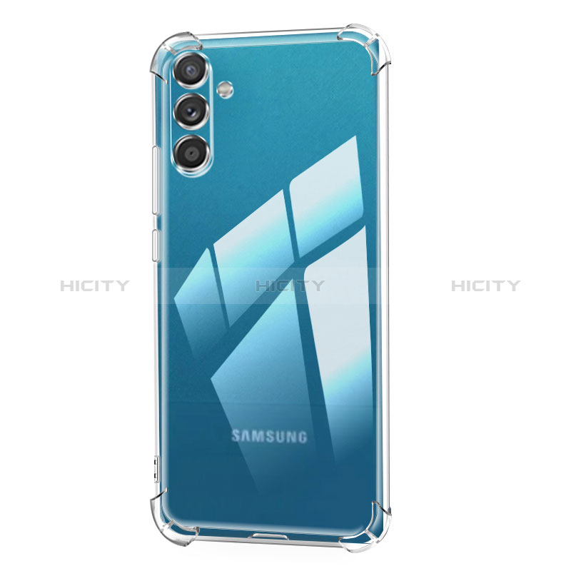 Cover Silicone Trasparente Ultra Sottile Morbida T02 per Samsung Galaxy A04s Chiaro