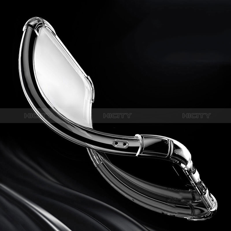 Cover Silicone Trasparente Ultra Sottile Morbida T02 per Samsung Galaxy A04s Chiaro