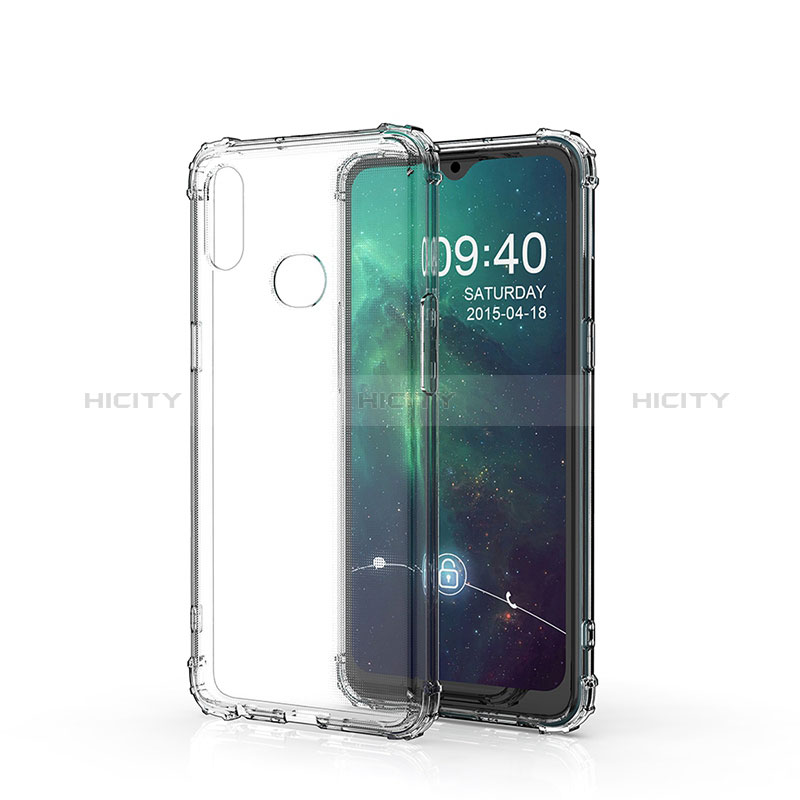 Cover Silicone Trasparente Ultra Sottile Morbida T02 per Samsung Galaxy A10s Chiaro