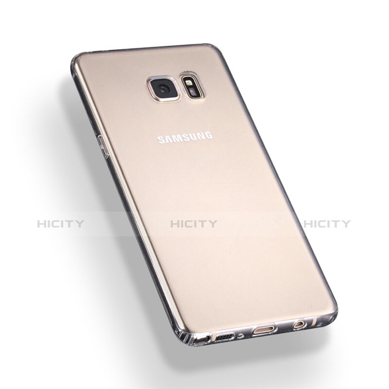 Cover Silicone Trasparente Ultra Sottile Morbida T02 per Samsung Galaxy C5 Pro C5010 Chiaro