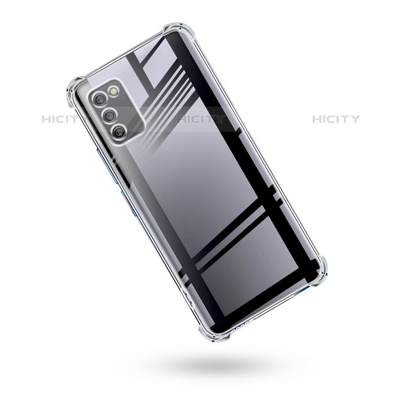 Cover Silicone Trasparente Ultra Sottile Morbida T02 per Samsung Galaxy M02s Chiaro