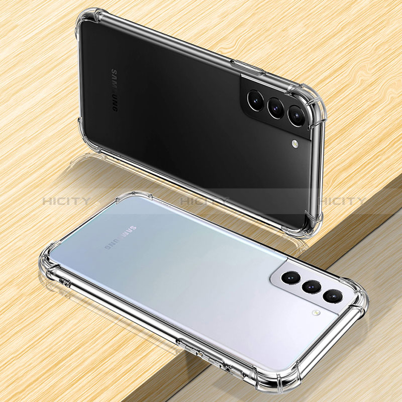 Cover Silicone Trasparente Ultra Sottile Morbida T02 per Samsung Galaxy S20 FE 5G Chiaro
