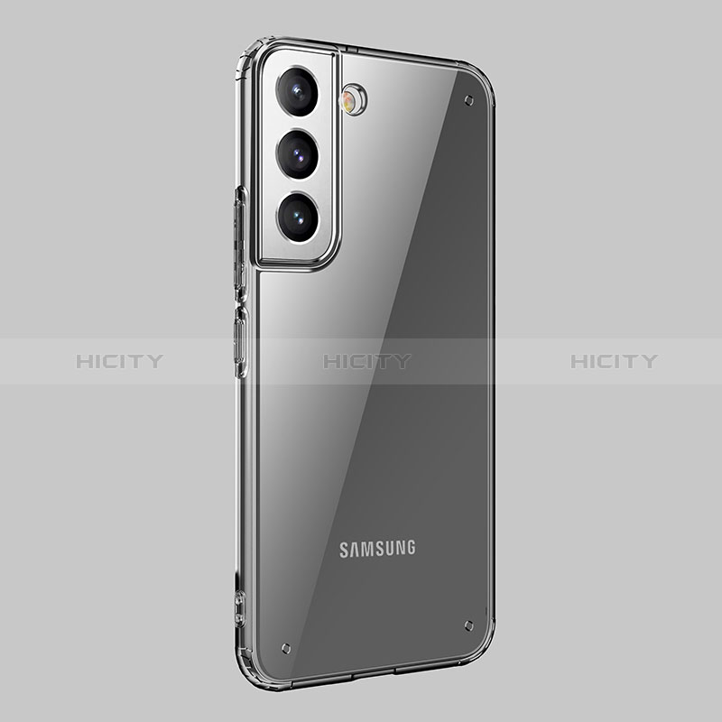 Cover Silicone Trasparente Ultra Sottile Morbida T02 per Samsung Galaxy S24 Plus 5G Chiaro