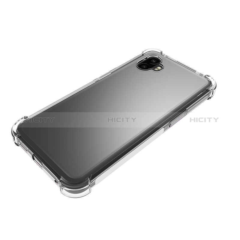 Cover Silicone Trasparente Ultra Sottile Morbida T02 per Samsung Galaxy Xcover Pro 2 5G Chiaro