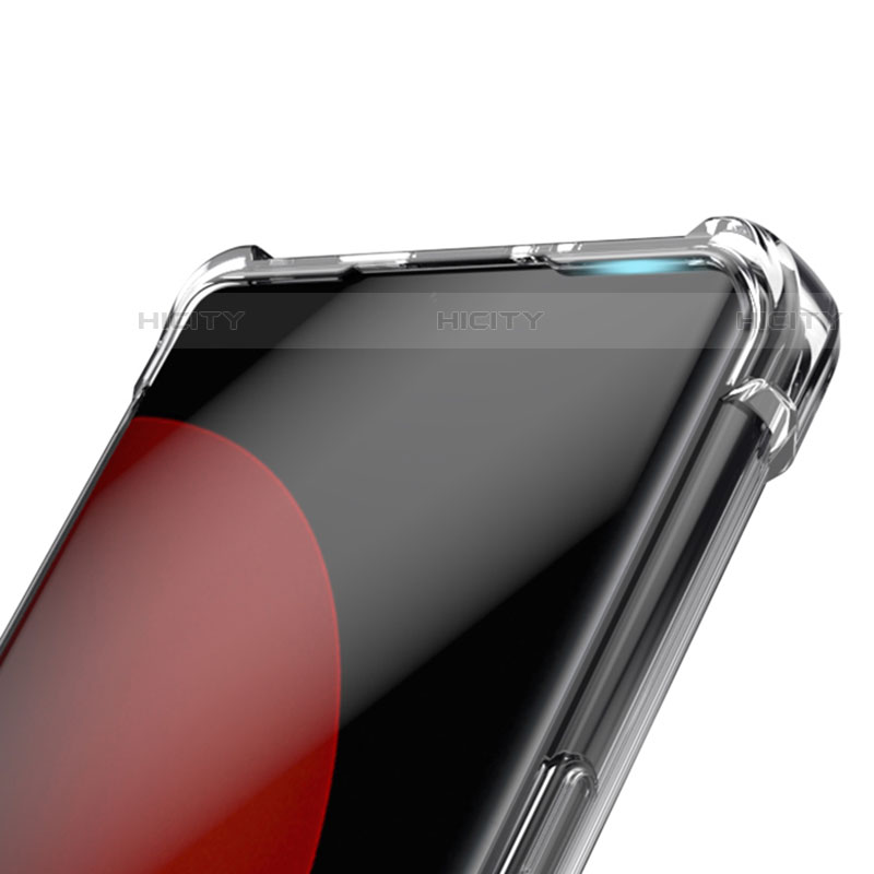 Cover Silicone Trasparente Ultra Sottile Morbida T02 per Xiaomi Mi 12 Ultra 5G Chiaro