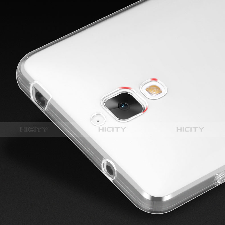 Cover Silicone Trasparente Ultra Sottile Morbida T02 per Xiaomi Mi 4 LTE Chiaro