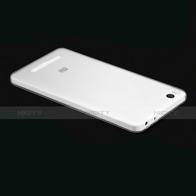 Cover Silicone Trasparente Ultra Sottile Morbida T02 per Xiaomi Mi 4C Chiaro