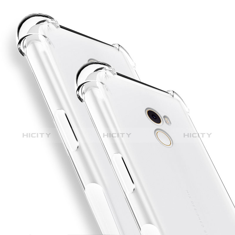 Cover Silicone Trasparente Ultra Sottile Morbida T02 per Xiaomi Mi Mix 2 Chiaro