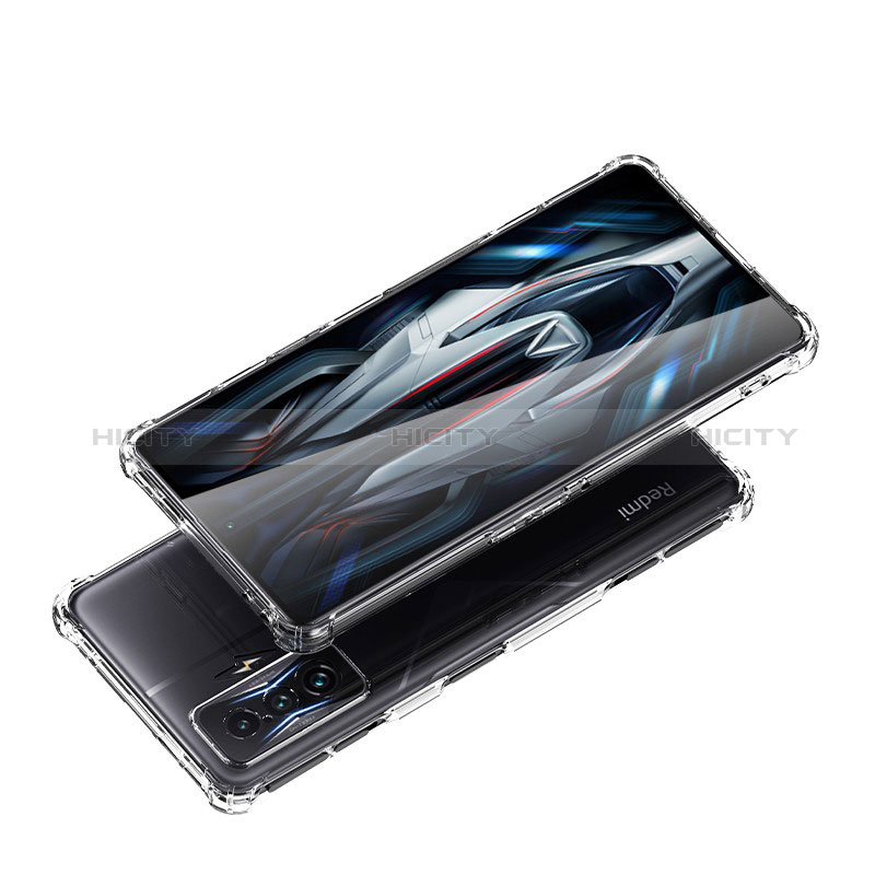 Cover Silicone Trasparente Ultra Sottile Morbida T02 per Xiaomi Poco F4 GT 5G Chiaro