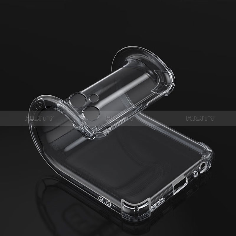 Cover Silicone Trasparente Ultra Sottile Morbida T02 per Xiaomi Redmi 12 5G Chiaro