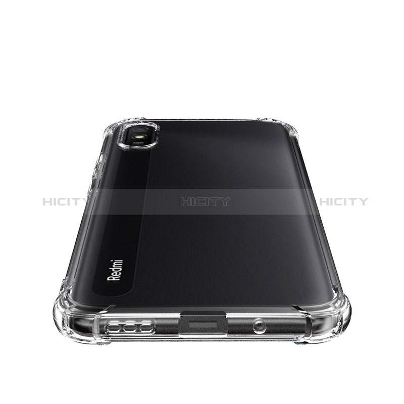 Cover Silicone Trasparente Ultra Sottile Morbida T02 per Xiaomi Redmi 9AT Chiaro