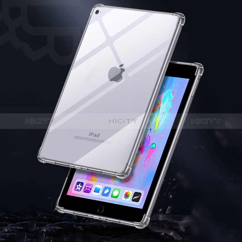 Cover Silicone Trasparente Ultra Sottile Morbida T03 per Apple iPad Air Chiaro