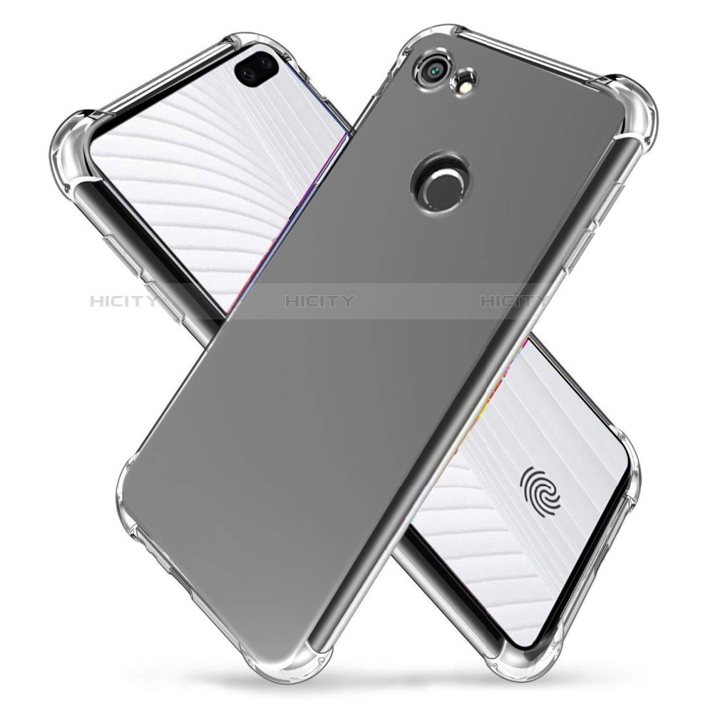 Cover Silicone Trasparente Ultra Sottile Morbida T03 per Google Pixel 3a Chiaro