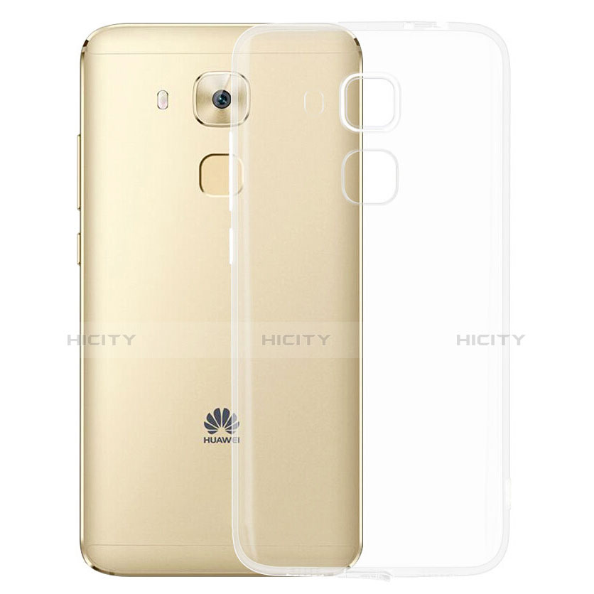 Cover Silicone Trasparente Ultra Sottile Morbida T03 per Huawei G9 Plus Chiaro