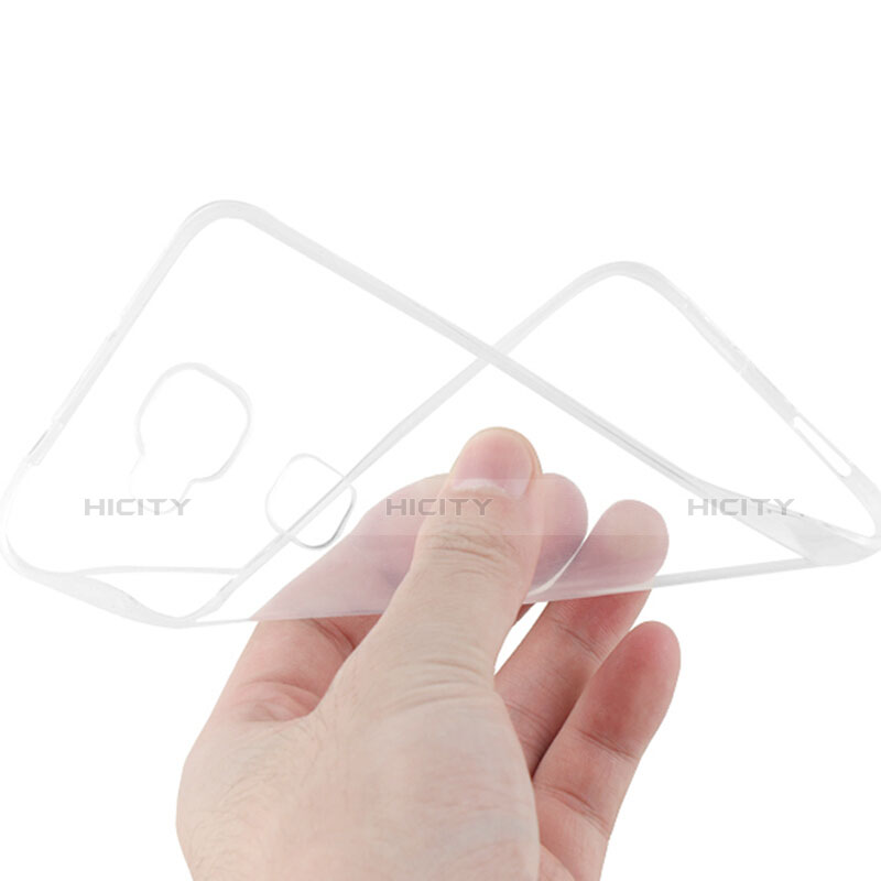 Cover Silicone Trasparente Ultra Sottile Morbida T03 per Huawei GX8 Chiaro