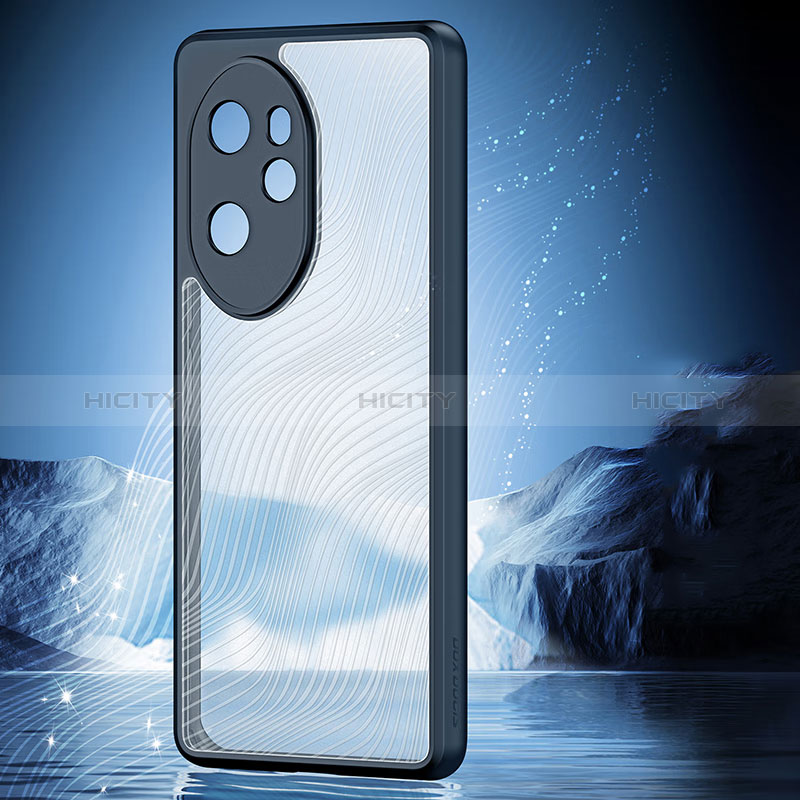 Cover Silicone Trasparente Ultra Sottile Morbida T03 per Huawei Honor 100 Pro 5G Nero