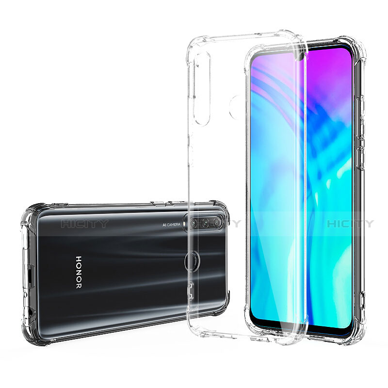 Cover Silicone Trasparente Ultra Sottile Morbida T03 per Huawei Honor 20i Chiaro