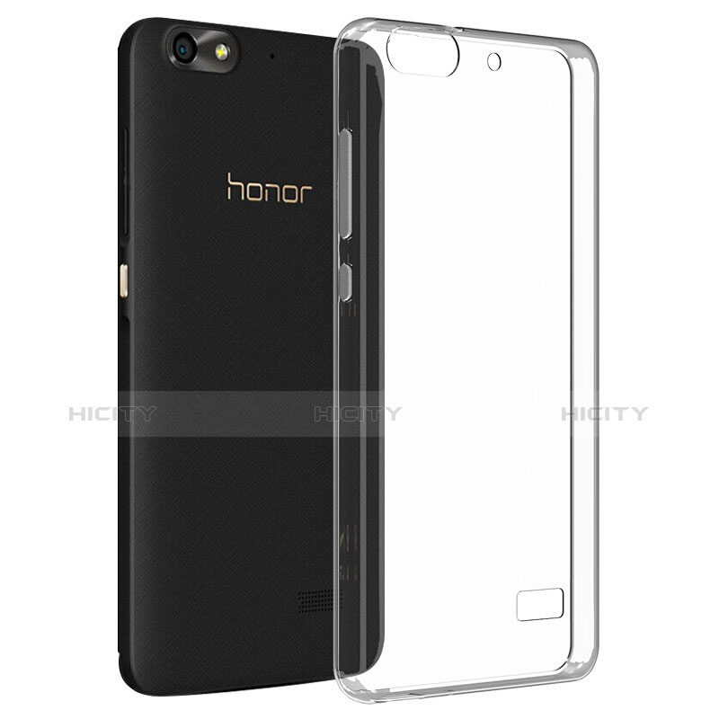 Cover Silicone Trasparente Ultra Sottile Morbida T03 per Huawei Honor 4C Chiaro