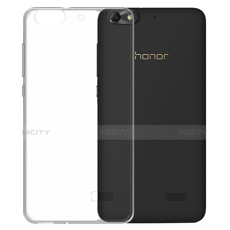 Cover Silicone Trasparente Ultra Sottile Morbida T03 per Huawei Honor 4C Chiaro