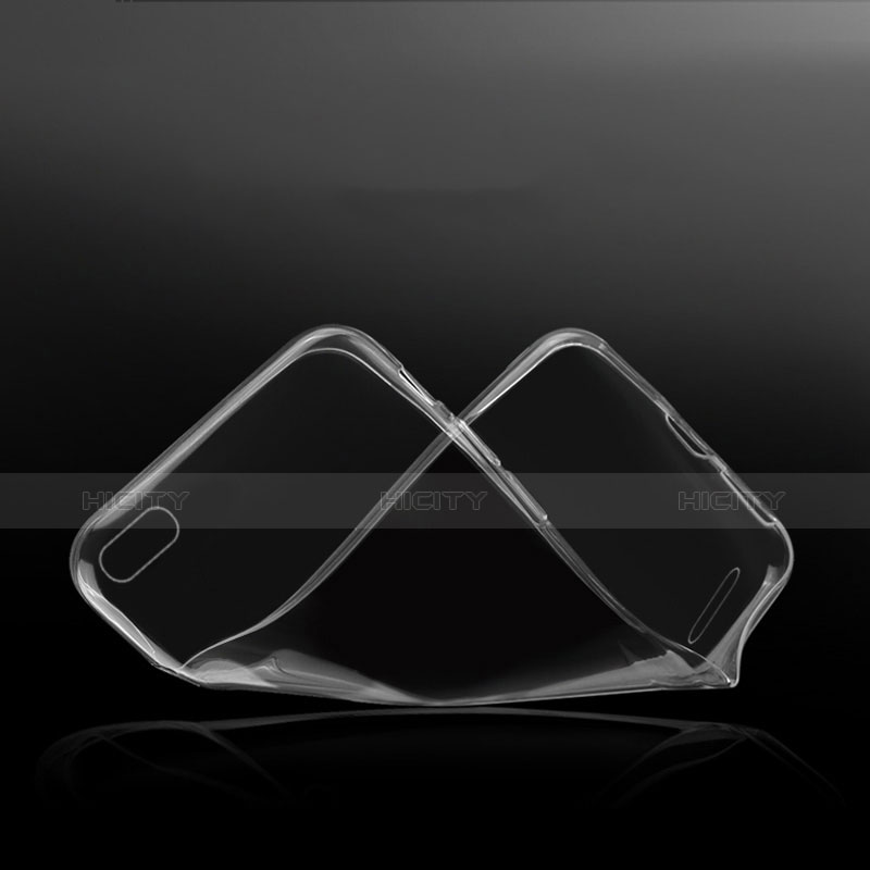 Cover Silicone Trasparente Ultra Sottile Morbida T03 per Huawei Honor 6 Chiaro