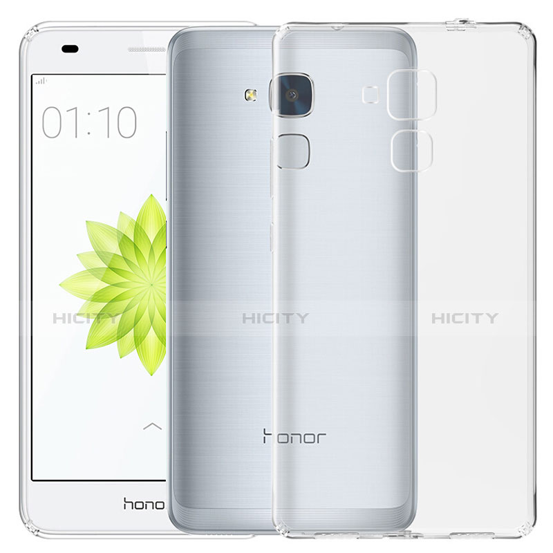 Cover Silicone Trasparente Ultra Sottile Morbida T03 per Huawei Honor 7 Lite Chiaro