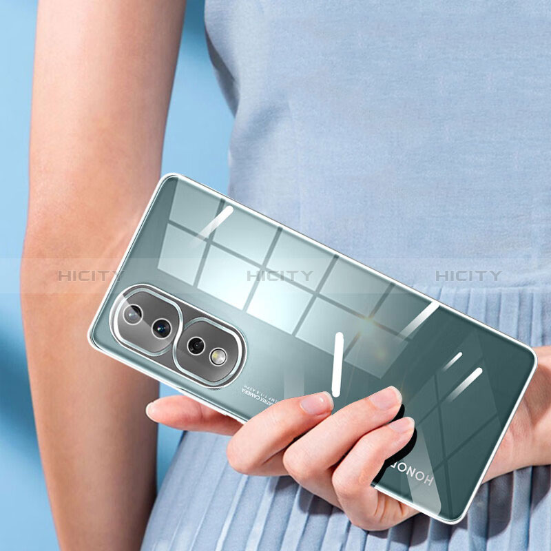 Cover Silicone Trasparente Ultra Sottile Morbida T03 per Huawei Honor 80 Pro 5G Chiaro