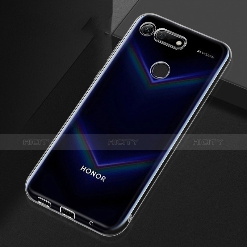 Cover Silicone Trasparente Ultra Sottile Morbida T03 per Huawei Honor V20 Chiaro