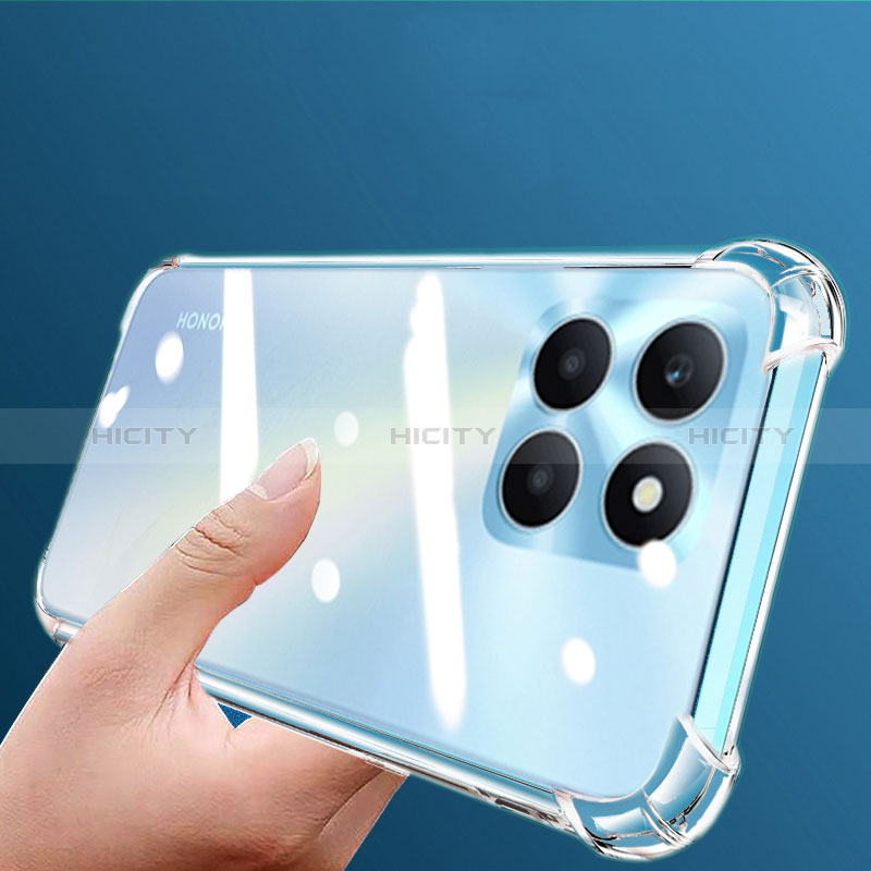 Cover Silicone Trasparente Ultra Sottile Morbida T03 per Huawei Honor X6a Chiaro