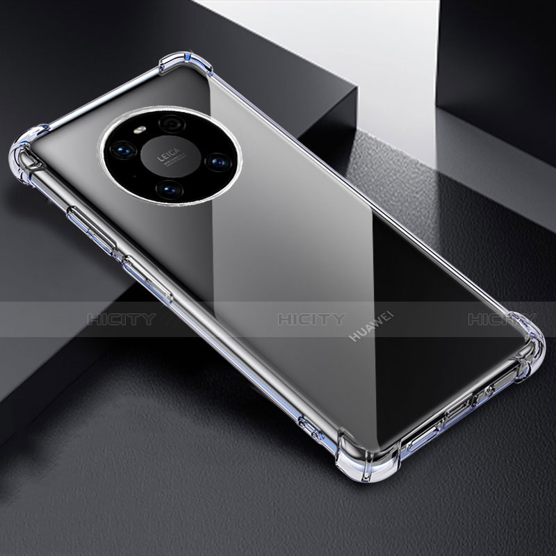 Cover Silicone Trasparente Ultra Sottile Morbida T03 per Huawei Mate 40E Pro 4G Chiaro