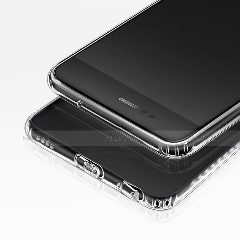 Cover Silicone Trasparente Ultra Sottile Morbida T03 per Huawei Nova 2 Chiaro