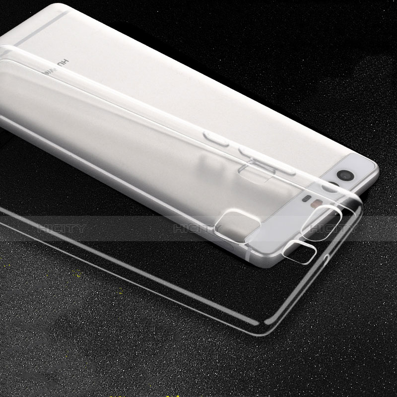 Cover Silicone Trasparente Ultra Sottile Morbida T03 per Huawei P9 Chiaro