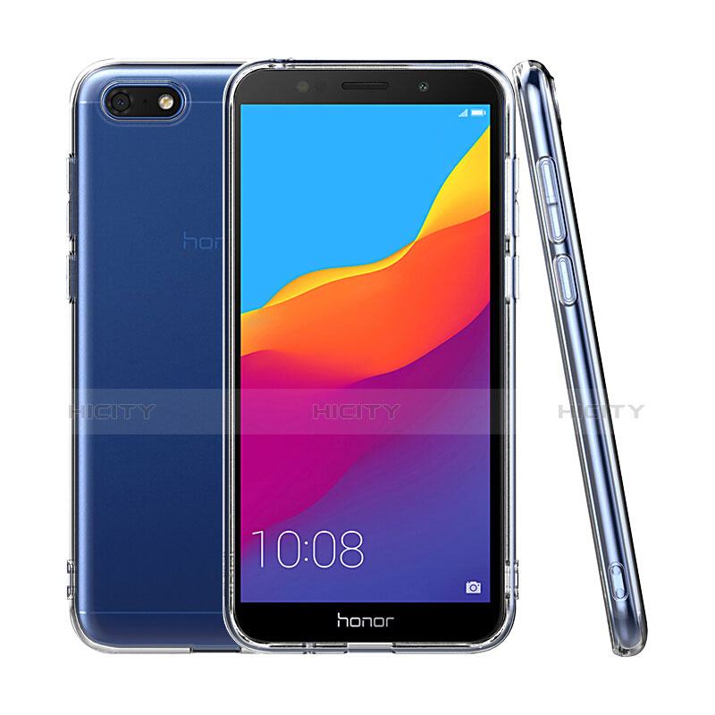 Cover Silicone Trasparente Ultra Sottile Morbida T03 per Huawei Y5 (2018) Chiaro