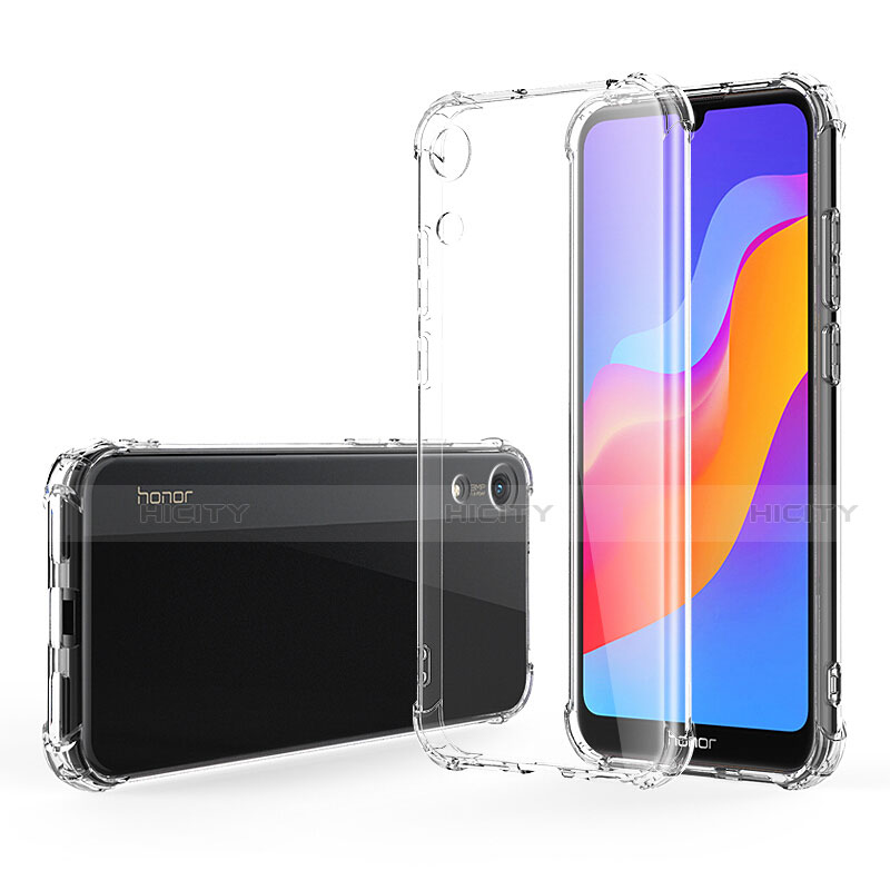 Cover Silicone Trasparente Ultra Sottile Morbida T03 per Huawei Y6 (2019) Chiaro