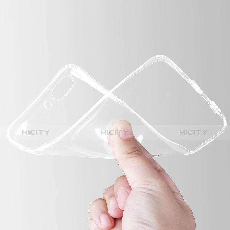 Cover Silicone Trasparente Ultra Sottile Morbida T03 per OnePlus 5 Chiaro