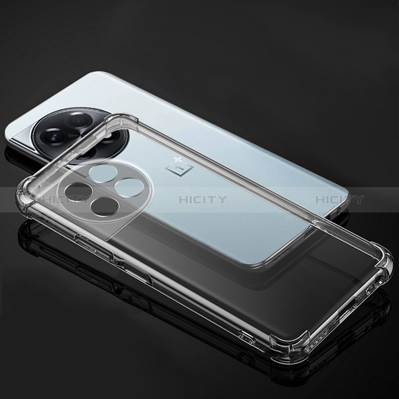 Cover Silicone Trasparente Ultra Sottile Morbida T03 per OnePlus Ace 2 Pro 5G Chiaro