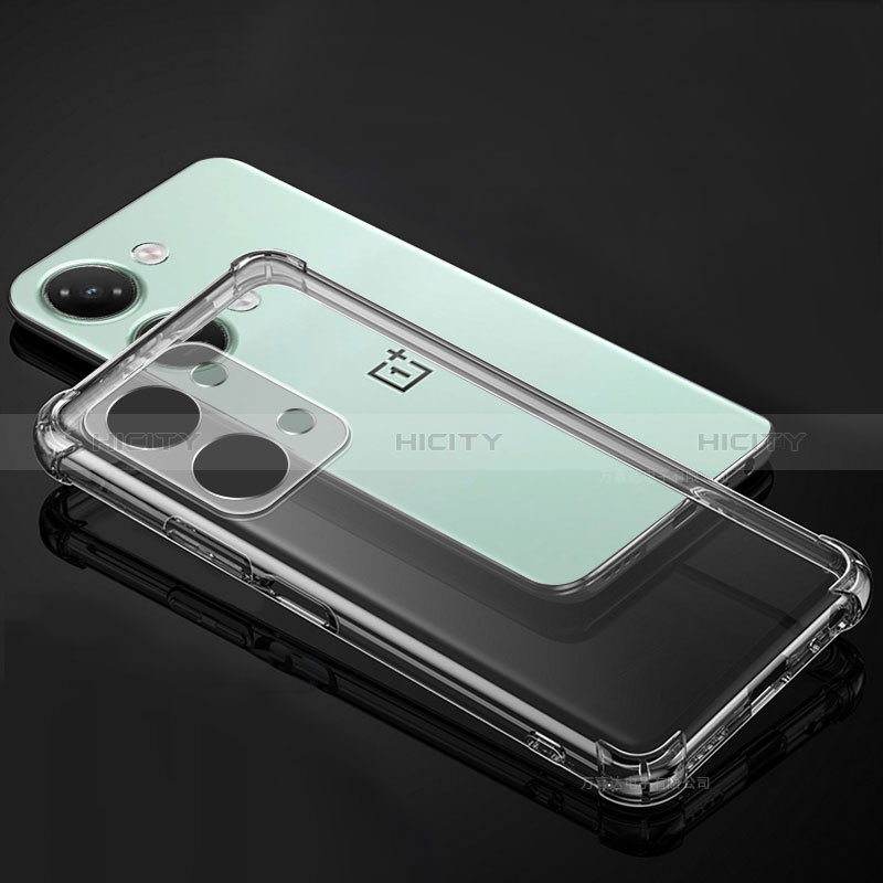 Cover Silicone Trasparente Ultra Sottile Morbida T03 per OnePlus Ace 2V 5G Chiaro