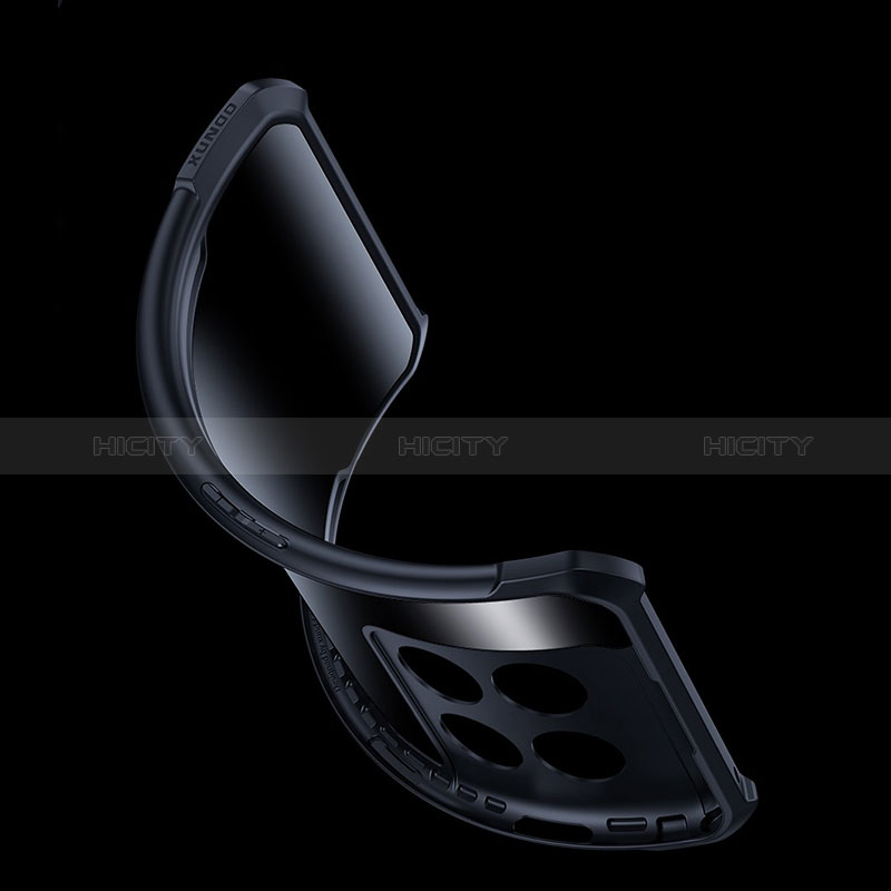 Cover Silicone Trasparente Ultra Sottile Morbida T03 per OnePlus Ace Pro 5G Nero