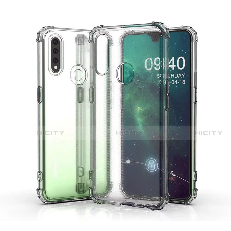 Cover Silicone Trasparente Ultra Sottile Morbida T03 per Oppo A8 Chiaro